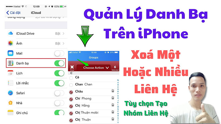 Làm thế nào để xoá hết danh bạ trên iphone năm 2024