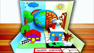 Global Warming Model | Global Warming Project | Climate Change Model | Greenhouse Effect 3D Model