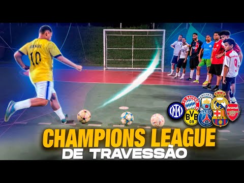 A MAIOR CHAMPIONS LEAGUE DE TRAVESSÃO!! Josezin
