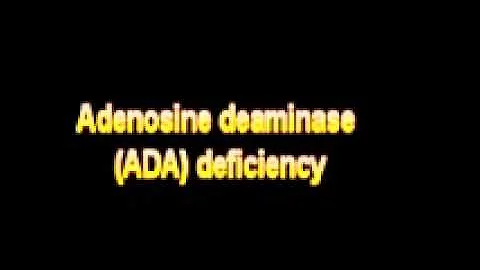 What Is The Definition Of Adenosine deaminase ADA deficiency Medical Dictionary Free Online