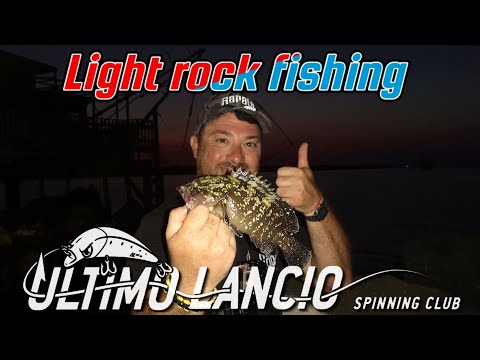 pesca spinning light rock fishing