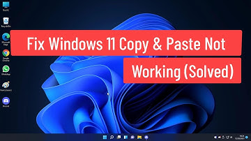 Fix Windows 11 Copy and Paste Not Working (Solved)
