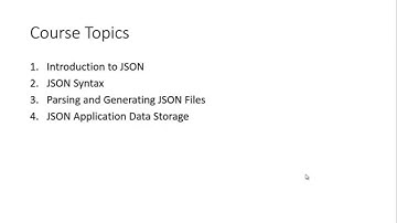 JSON with C# in Arabic​ - 0 - Introduction and Course Overview