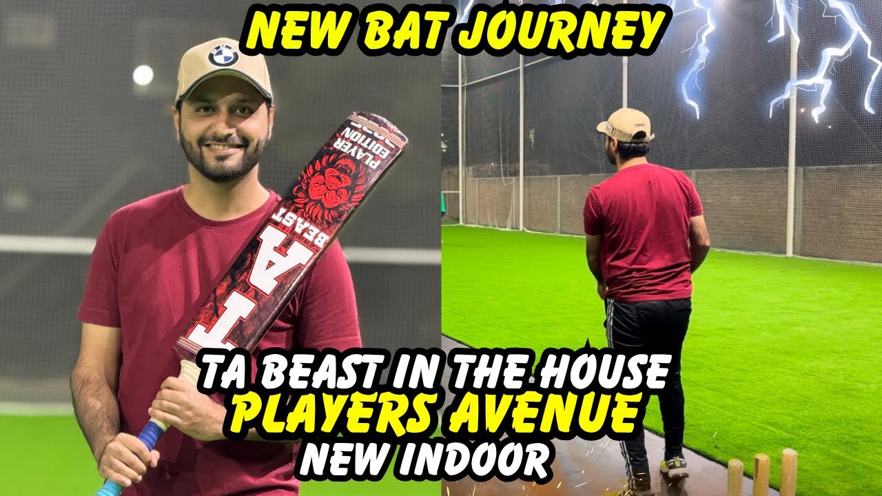 Aaj hum Mini-tournament khailnay gaye Players avenue 🔥🏏