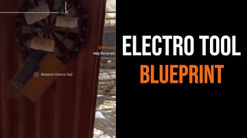 Dying Light The Following Game Electro Tool Weapon Blueprint Location
