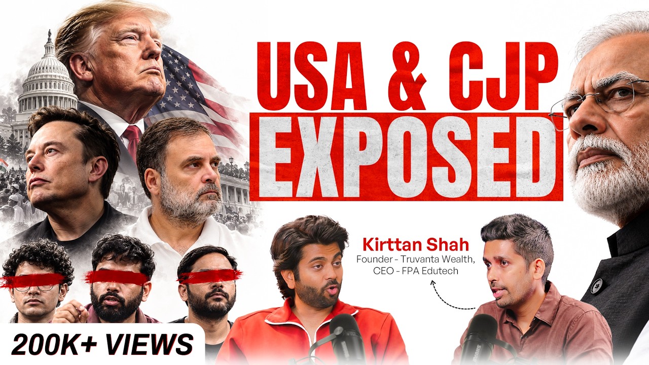 Who is Funding Protests? USA wants Regime Change in India? CJP, Stock Markets | Kirttan Shah