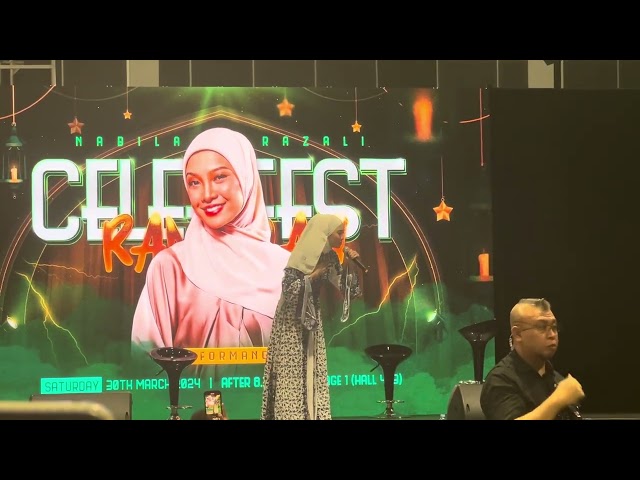 Celebfest Ramadhan 2024 SG NABILA RAZALI feat. MK K-Clique - Peluang Kedua LIVE class=