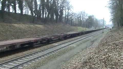 Derouted DB Schenker Train at Venlo,the NL 28-2-2009 12:47 hour