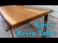 DIY epoxy resin table. My first experience