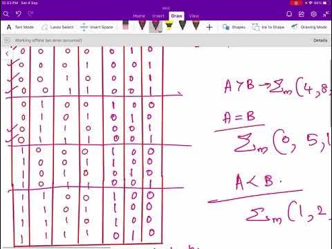 Lecture 8: 2 bit comparator using decoder| KTU |Digital Electronics ...