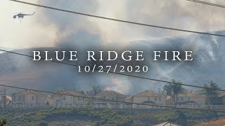 Blue Ridge Fire (Chino Hills) Day 2  4K