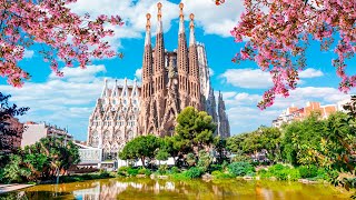 4K HDR BARCELONA 2023 Lost in the Streets of Barcelona on Foot Spain Walking Tour Sagrada familia by Mr Walking 156 views 6 months ago 12 minutes, 18 seconds