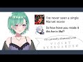 Marvel Movies, Dramas and Anime 【Yakumo Beni, Kaga Sumire, Choya Hanabi | VSPO! ENG SUB】