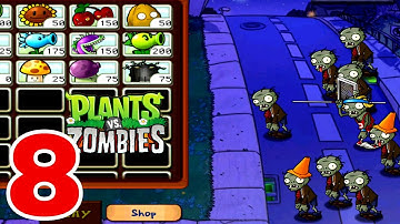 Plants vs. Zombies FREE -  Part 8 levels  3 - 4 Gameplay Walkthrough  LILU (iOS & Android)