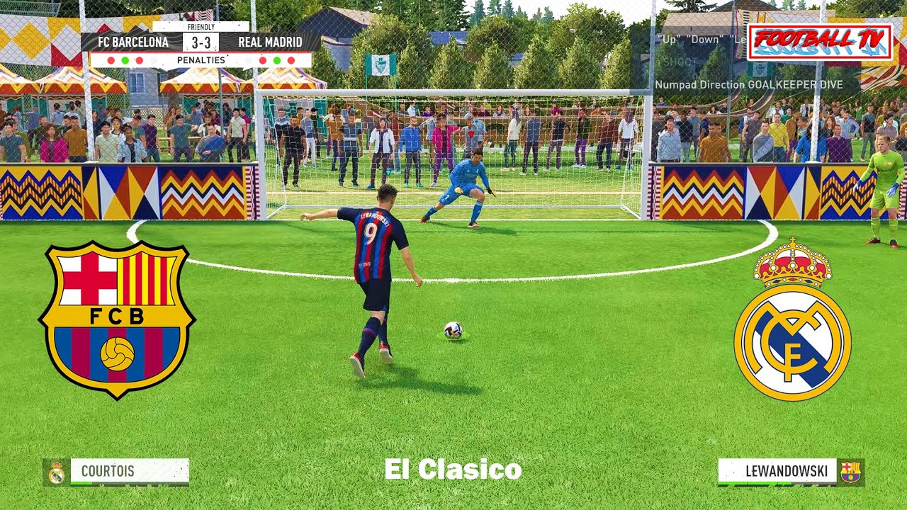 FIFA 23 - Barcelona vs Real Madrid, PC Gameplay