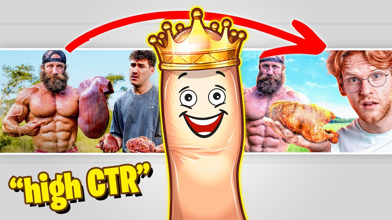 Photoshop Tutorial: Liver King Thumbnail with 12M Views💸