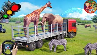 Rescue Animal Transporter Truck Driving Simulator | Animal Transport Truck in Truck Transport World screenshot 4