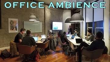 Office background ambience for remote work and study (2hrs)