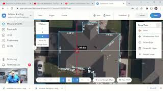 How to measure a roof online for free  / RoofR get the square footage of a roof screenshot 4
