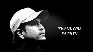 Thank You Sachin - A tribute to the God of Cricket Thank You Sachin - A tribute to the God of Cricket