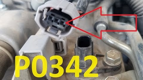 Causes and Fixes P0342 Code: Camshaft Position Sensor "A" Circuit Low (Bank-1 or Single Sensor)