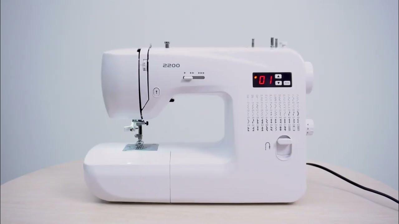 Uten 2200 naaimachine complete videotutorial YouTube