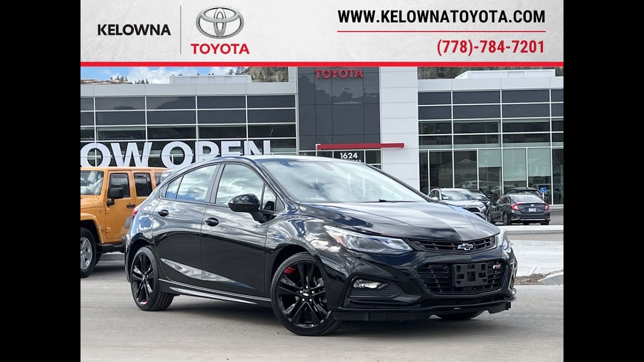 Black 2018 Chevrolet Cruze RS Review Kelowna BC - Kelowna Toyota - YouTube Black 2018 Chevrolet Cruze Rs Review Kelowna Bc - Kelowna Toyota - Youtube