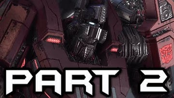 Transformers Fall of Cybertron Walkthrough Gameplay Part 2 - Defend The Ark - (PC Gameplay)
