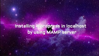 Install wordpress in localhost by using Mac
