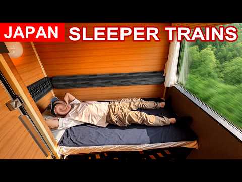 Riding 2 Sleeper Trains in Japan for 2 Consecutive Nights🚃 SUNRISE & WEST EXPRESS GINGA