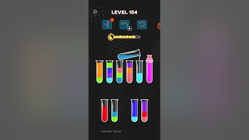 Water Color Sorting|Level 154