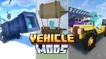 TOP 10 Transportation Mods In Minecraft 2024