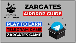Zargates Airdrop || Claim Free Zargates Coin || Free Telegram Airdrop #zargates #telegramairdrops
