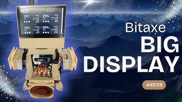 Easy to Read Big Display for Bitaxe
