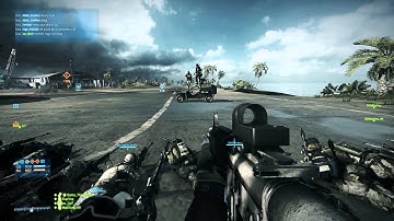 Battlefield 3: BUG ekipa na okupu - Wake Island shooting
