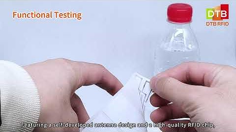 Anti-Liquid RFID Tag: the perfect solution for environments where liquid interference is a concern.