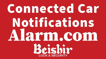 Connected Car Notifications