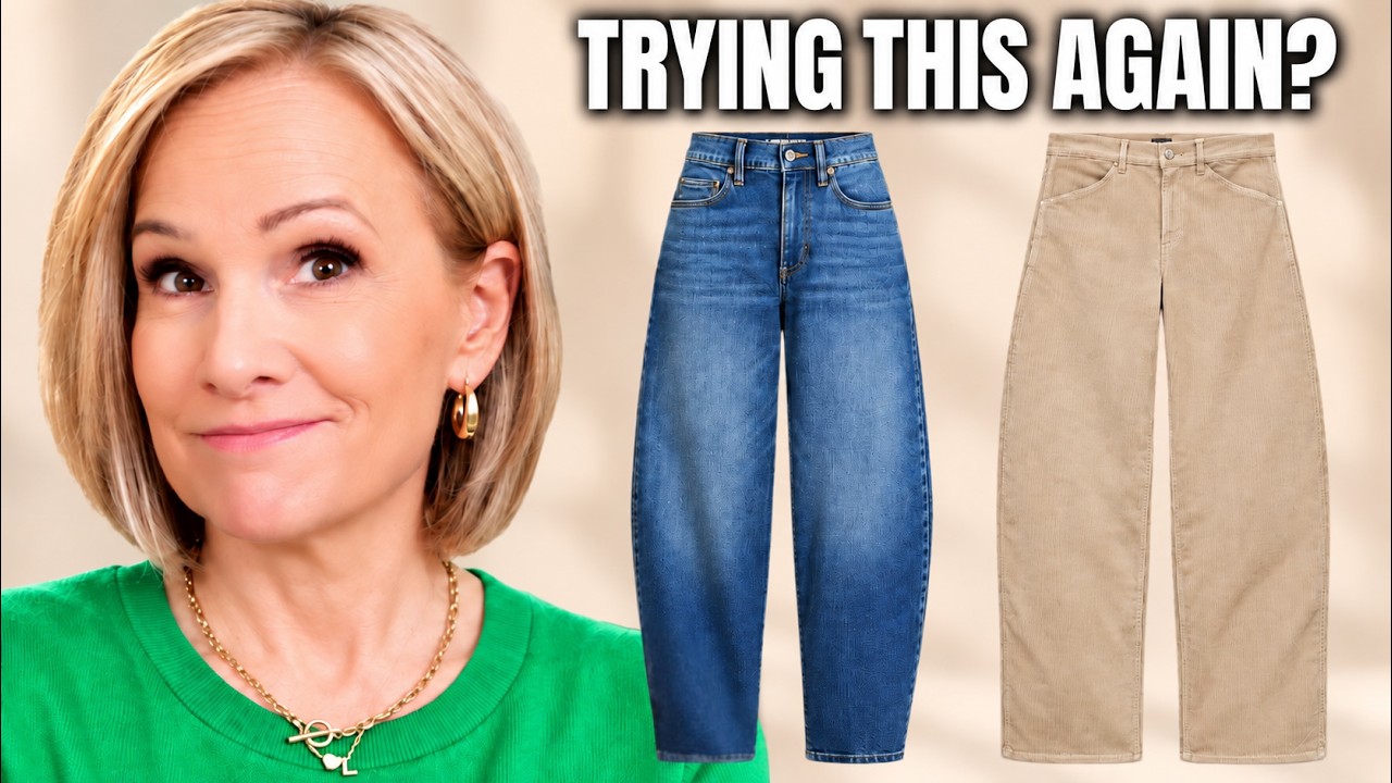 I Tried Barrel Pants Again at 5'0" - Here's What Changed