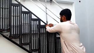 How To Make a Foldable Staircase(Stile folding staircase)#stairs