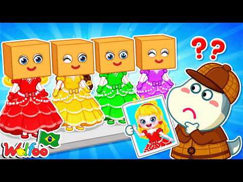 NEW: 📦 Mystery of the Boxes! Wolfoo Searches for the Real Barbie | Wolfoo in Portuguese