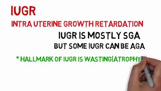 Pediatrics Tutorials: IUGR-Intra Uterine Growth Retardation (Animated Medical Tutorials)