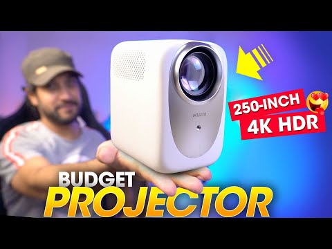 Best *BUDGET PROJECTOR* for Home Theater!⚡️ HUGE 250-INCH & 4K HDR, Auto Focus | Wzatco CE