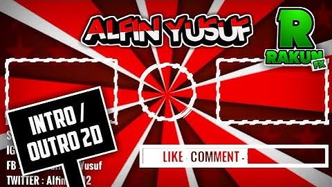 ALFIN YUSUF || 100% MADE ON ANDROID || Req-TRO || INTRO / OUTRO 2D