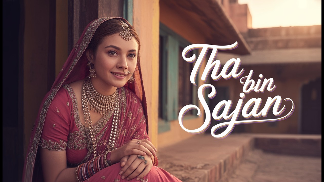 Tha Bin Sajan | Rajasthani Song | Female Version | AI Generated | Copyright Free 💔