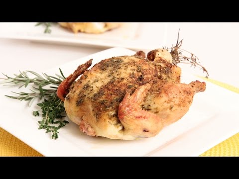 Herb Roasted Cornish Hen Recipe - Laura Vitale - Laura in the Kitchen Episode 845