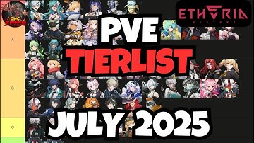 Etheria: Restart - PVE Tier List (July 2025)