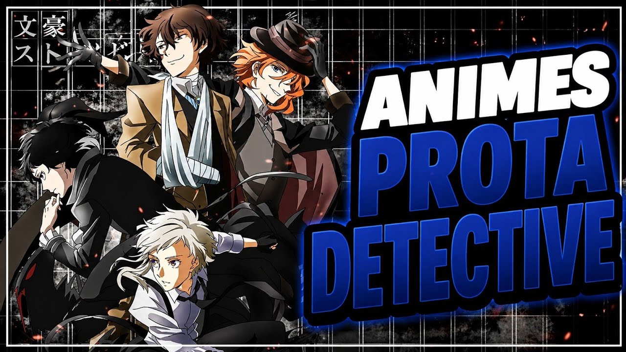 10 MEJORES ANIMES de DETECTIVES qué DEBES VER YouTube