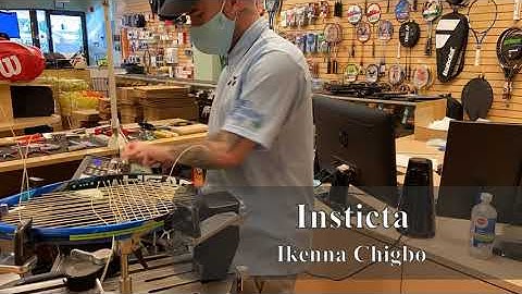 Time Lapse: How to String a Head Instinct Tennis Racquet (Ikenna Chigbo)