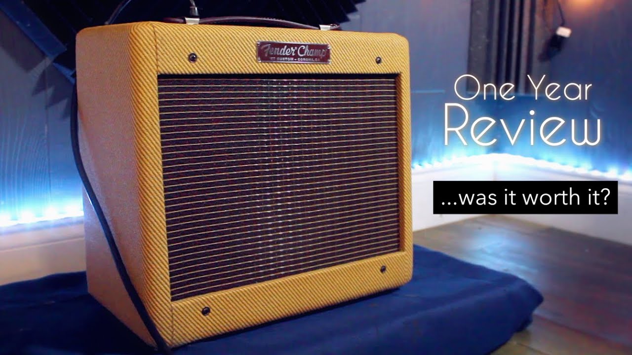 5-Watts of Tone - Fender '57 Custom Champ Amp! - YouTube