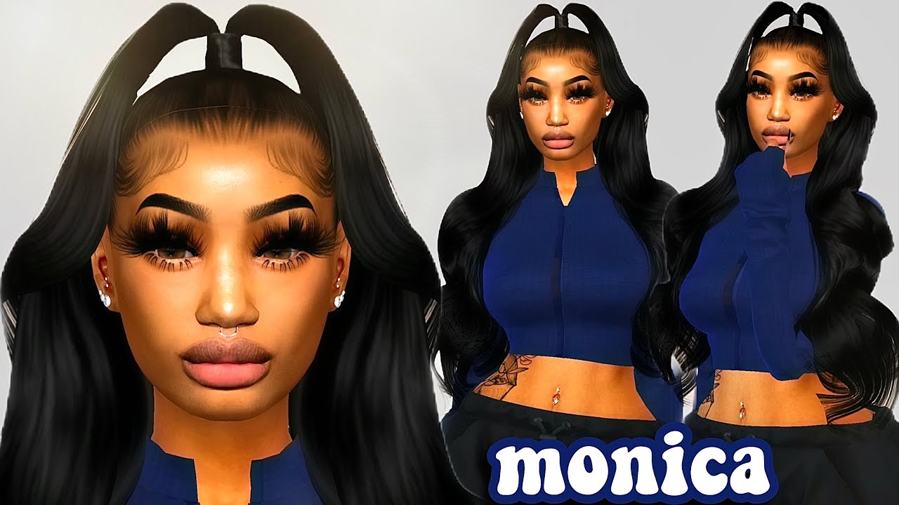 Sims 4 Cas Monica Realistic Create A Sim Skin Overlay Cc Folder